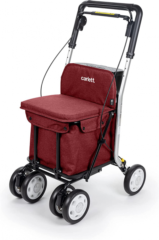 Carro de la compra Carlett COMFORT RUBY, rojo